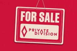 For sale sign with the Private Division logo on it