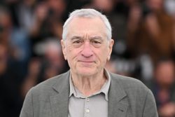 CANNES, FRANCE - MAY 21: Robert de Niro attends the "Killers Of The Flower Moon" photocall at the 76th annual Cannes film festival at Palais des Festivals on May 21, 2023 in Cannes, France. (Photo by Stephane Cardinale - Corbis/Corbis via Getty Images)