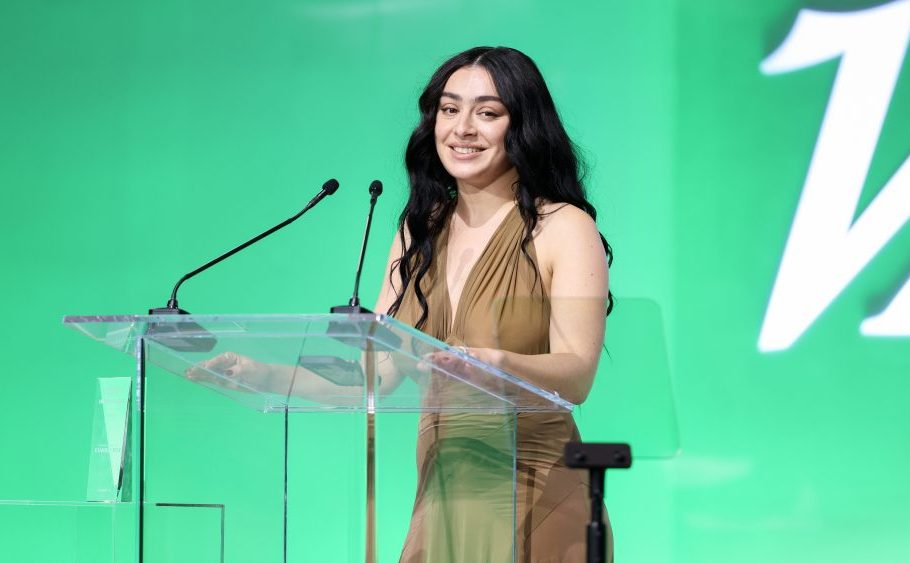 Charli XCX accepts the Hitmaker of the Year award onstage at the Variety Hitmakers Brunch at nya West on December 07, 2024 in Los Angeles, California. (Photo by Christopher Polk/Variety via Getty Images)