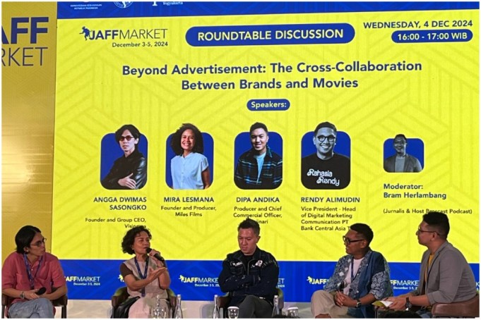 JAFF Market Branding panel