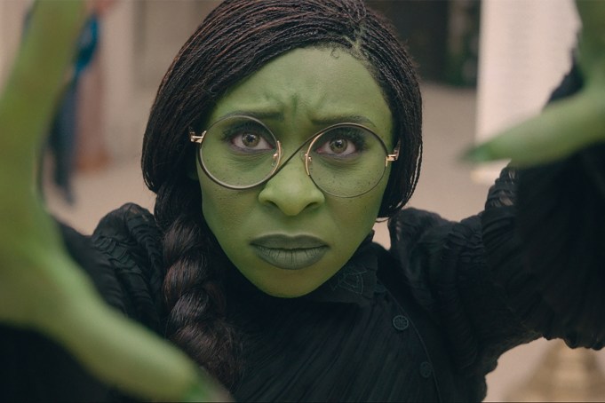 Cynthia Erivo is Elphaba in WICKED, directed by Jon M. Chu